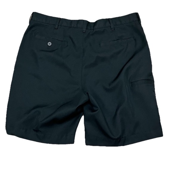 PGA Tour Men’s Black Golf Shorts Size 36 | Performance Polyester Chino Flat - Picture 3 of 7